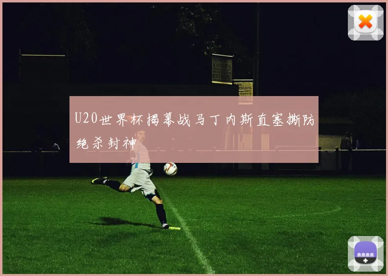 U20世界杯揭幕战马丁内斯直塞撕防绝杀封神